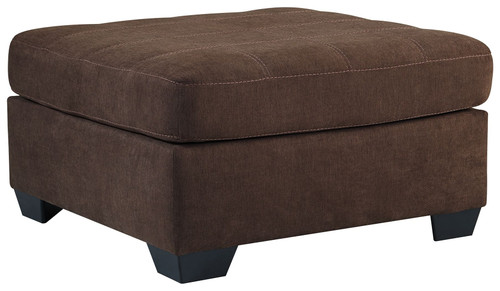 Maier Walnut Oversized Accent Ottoman