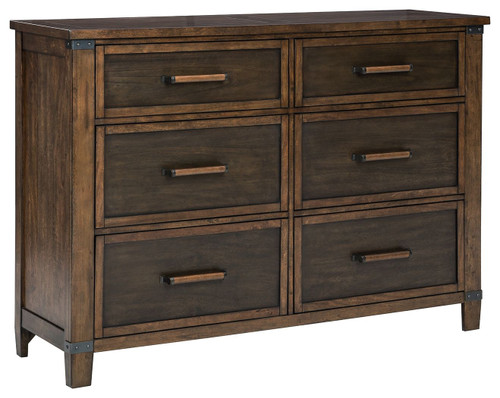 Wyattfield Brown / Beige Dresser