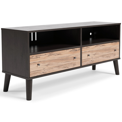 Lannover Brown / Natural Medium TV Stand