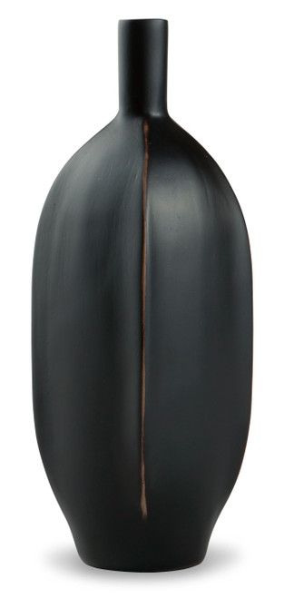 Rhaveney Black Vase (3/cs) Small