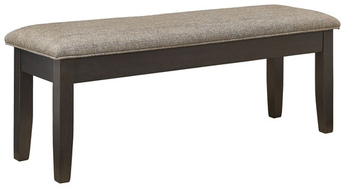 Ambenrock Light Brown/dark Brown Upholstered Storage Bench