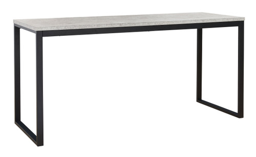 Lazabon Gray/black Home Office Desk