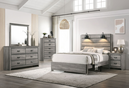 Carter King Bed In 1 Box Gray