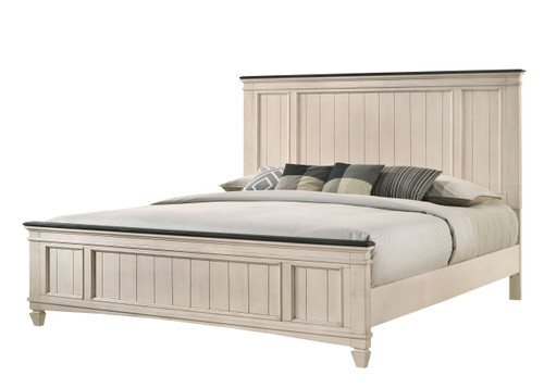 Sawyer King Bed White