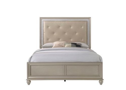 Lila Queen Bed Gray