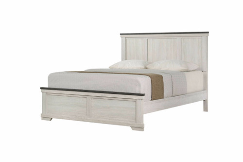 Leighton Queen Bed White