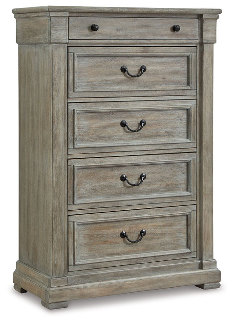 Moreshire Bisque Five Drawer Chest