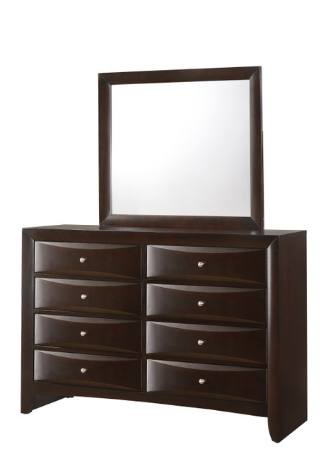 Emily Dresser 8 Drawers Brown