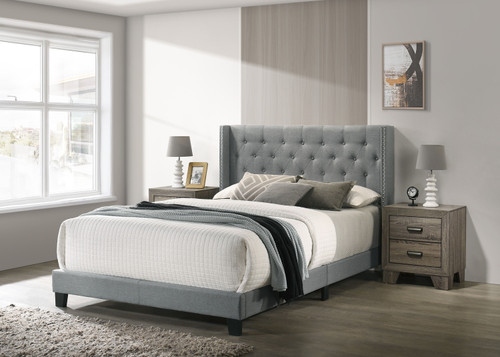 Makayla Full Bed Gray