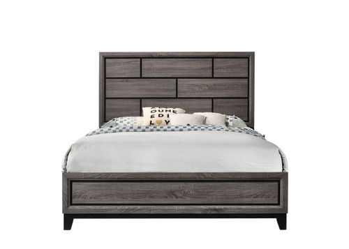 Akerson Twin Bed Gray