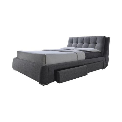 Fenbrook Upholstered Storage Bed California King Gray