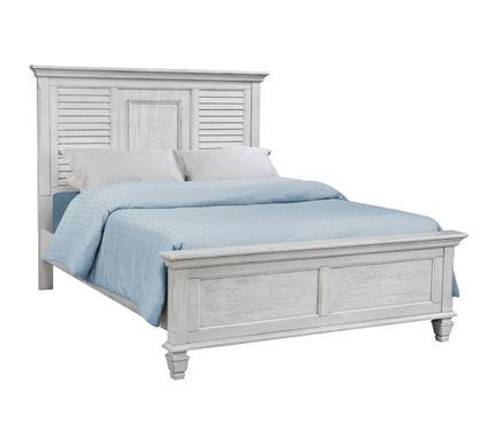 Franco California King Bed White 57.25"