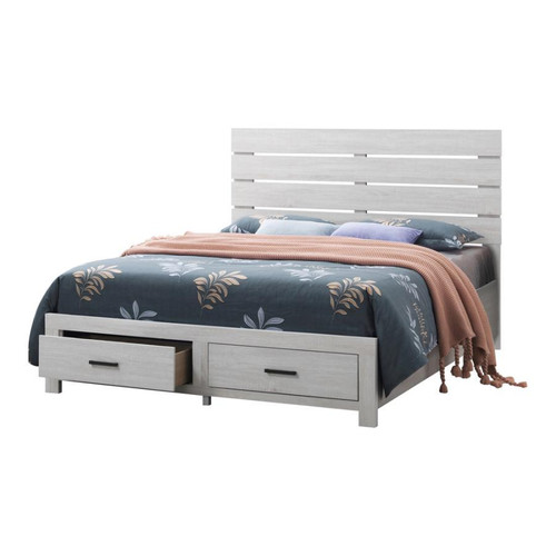 Brantford Eastern King Bed White