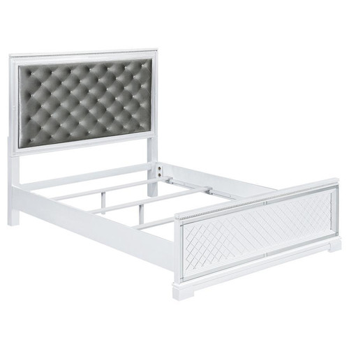 Eleanor King Bed White