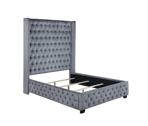 Rocori Upholstered Bed Eastern King Gray