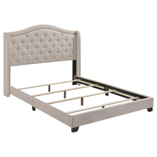 Sonoma Upholstered Bed Eastern King Beige