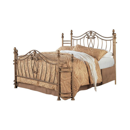 Sydney Eastern King Bed Light Brown