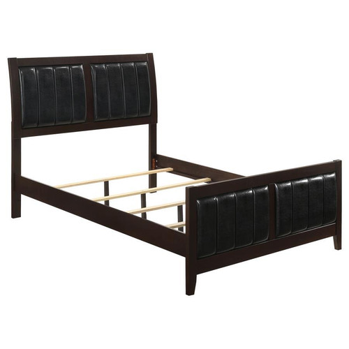 Carlton Queen Bed Black And Brown