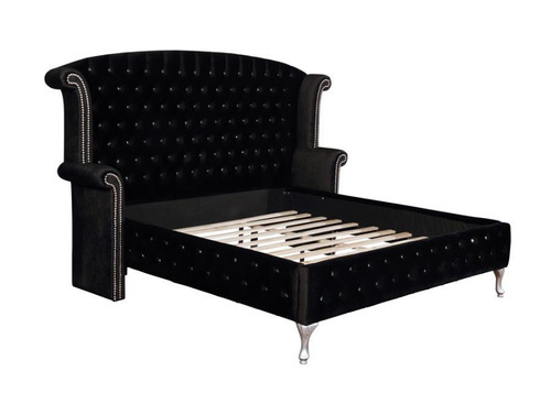 Deanna Queen Bed Black