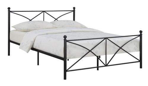 Hart Metal Queenl Platform Bed Black