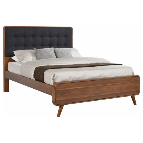 Robyn Queen Bed Dark Brown