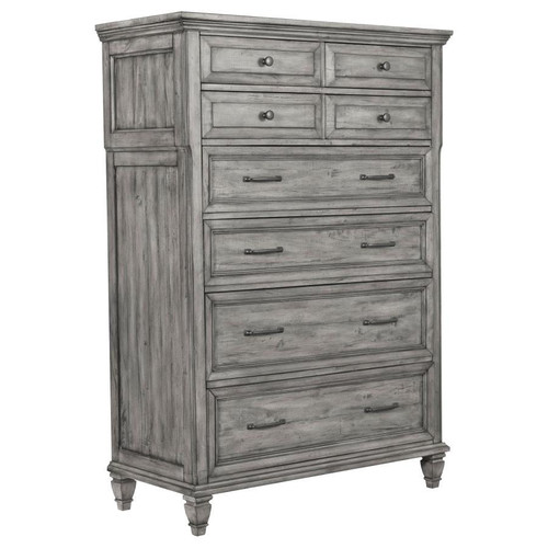 Avenue Bedroom Chest Dark Gray