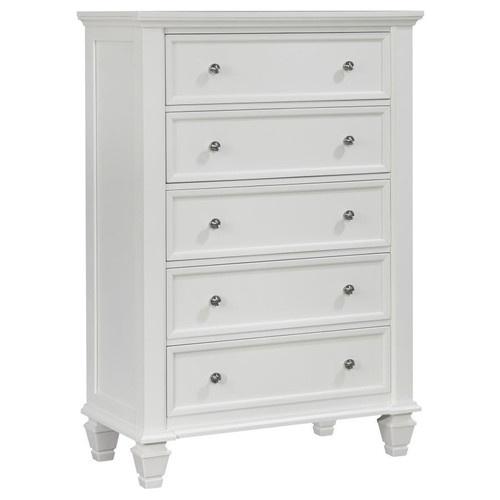 Sandy Beach Chest 53.5 " White