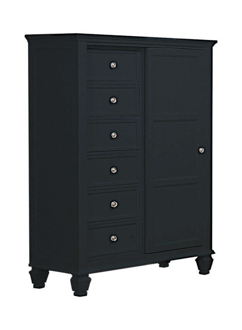 Sandy Beach Chest 61" Black