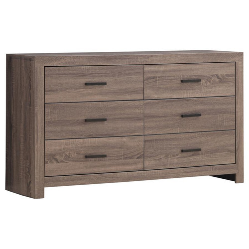 Brantford 6-Drawer Dresser Barrel Oak