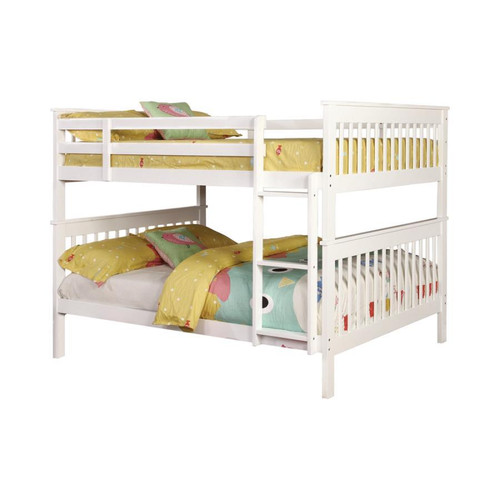 Chapman Full over Full Bunk Bed White