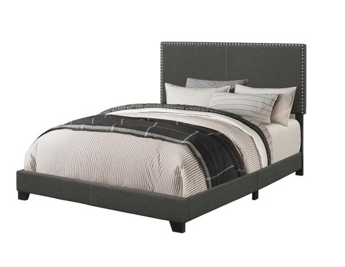 Boyd Upholstered Bed Full Gray