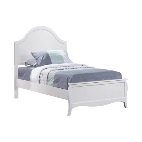 Dominique Full Bed White