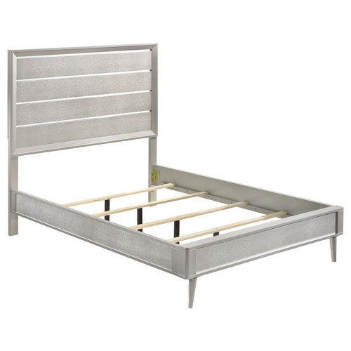 Ramon Full Bed Pearl Silver