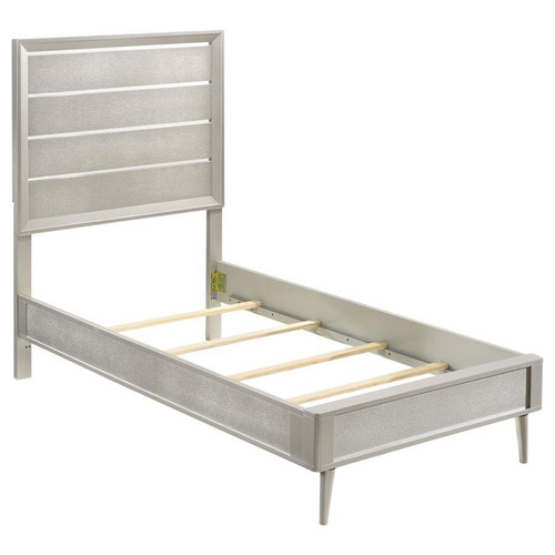 Ramon Twin Bed Pearl Silver