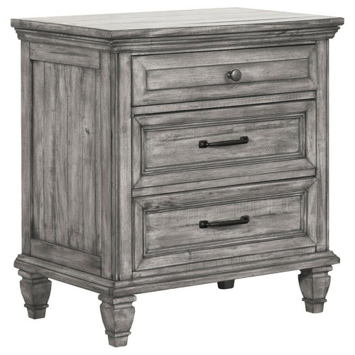 Avenue Nightstand Dark Gray