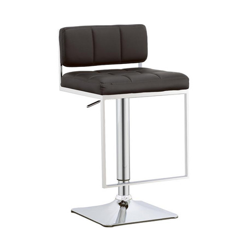 Alameda Adjustable Bar Stool Black 41"