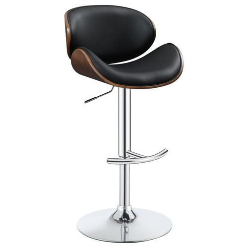 Harris Adjustable Bar Stool Black