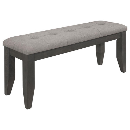 Dalila Bench Dark Gray