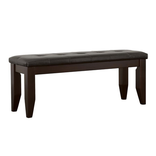 Dalila Upholstered Bench Black