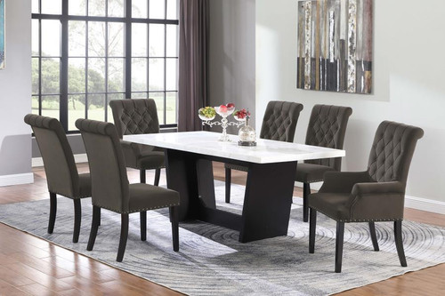 Osborne 7 Piece Dining Room Set White