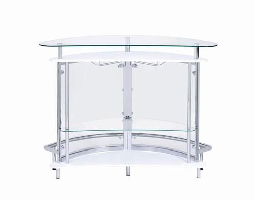 Amarillo 2-tier Bar Unit White