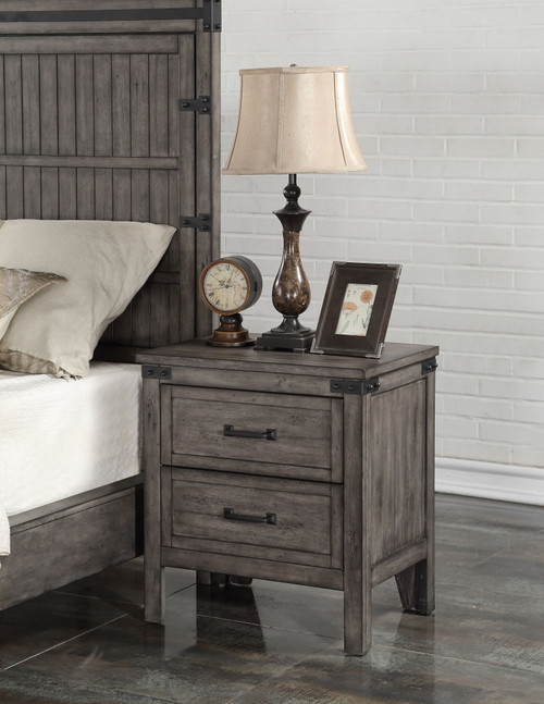 Storehouse NightstAnd Smoked Grey