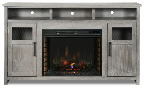 Maison 66" Fireplace Console Driftwood