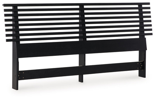 Danziar Black King Slat Headboard