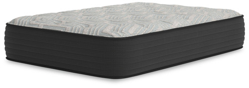 Palisades Plush Gray / Blue Full Mattress