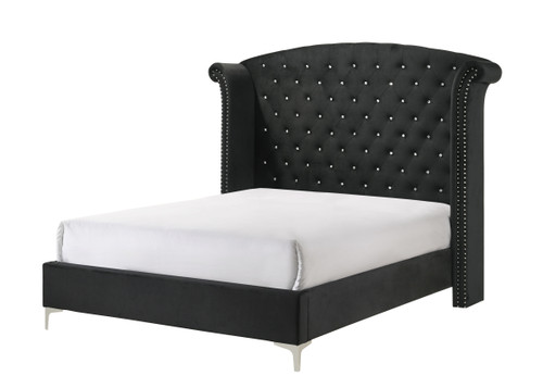 Lucinda King Bed Black