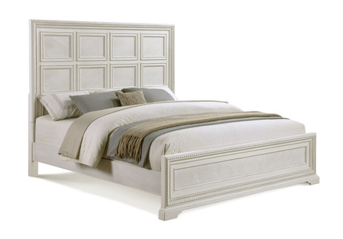 Alexandria King Bed White