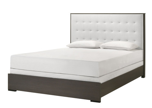 Sharpe King Bed Dark Gray