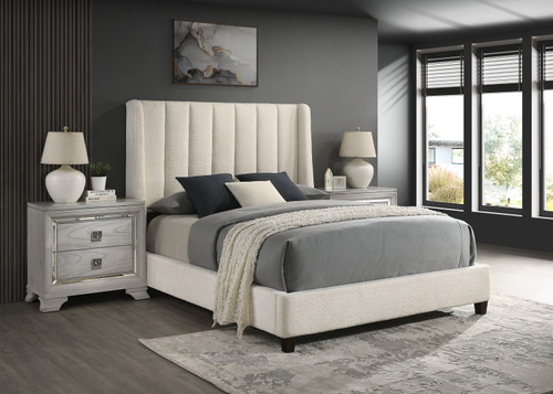 Agnes Queen Bed White