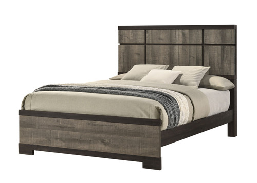 Remington Queen Bed Dark Brown